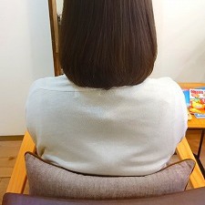 普段はあまり載せないカラーのブログ、、、髪の毛を柔らかく見せる透明感カラー☆