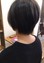BEFORE&AFTERあり　直毛でも柔らかい質感になるショートボブ