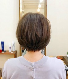 30代　クシュっとショート☆BEFORE&AFTER有