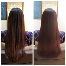 30代　ツヤツヤピンクカラー&美髪ロング✩
