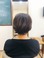 50代　エイジングや白髪があってもきれいにおさまるショート✩