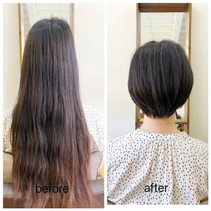 40代　初めてのご来店✩ヘアードネーションカット