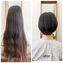 40代　初めてのご来店✩ヘアードネーションカット