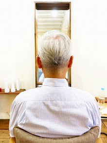 60代　白髪を楽しむグレイヘアー☆