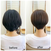20代　これからの季節に・くびれショート☆(BEFORE&AFTER有)