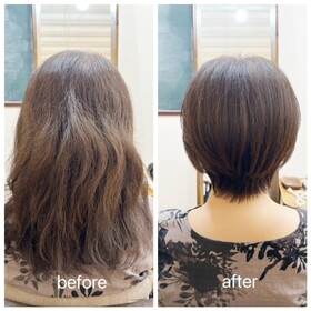 ６０代・若返りショートで楽にきれいに✩